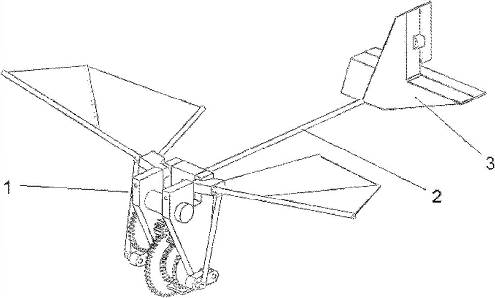 Bevel gear train flapping-wing aircraft