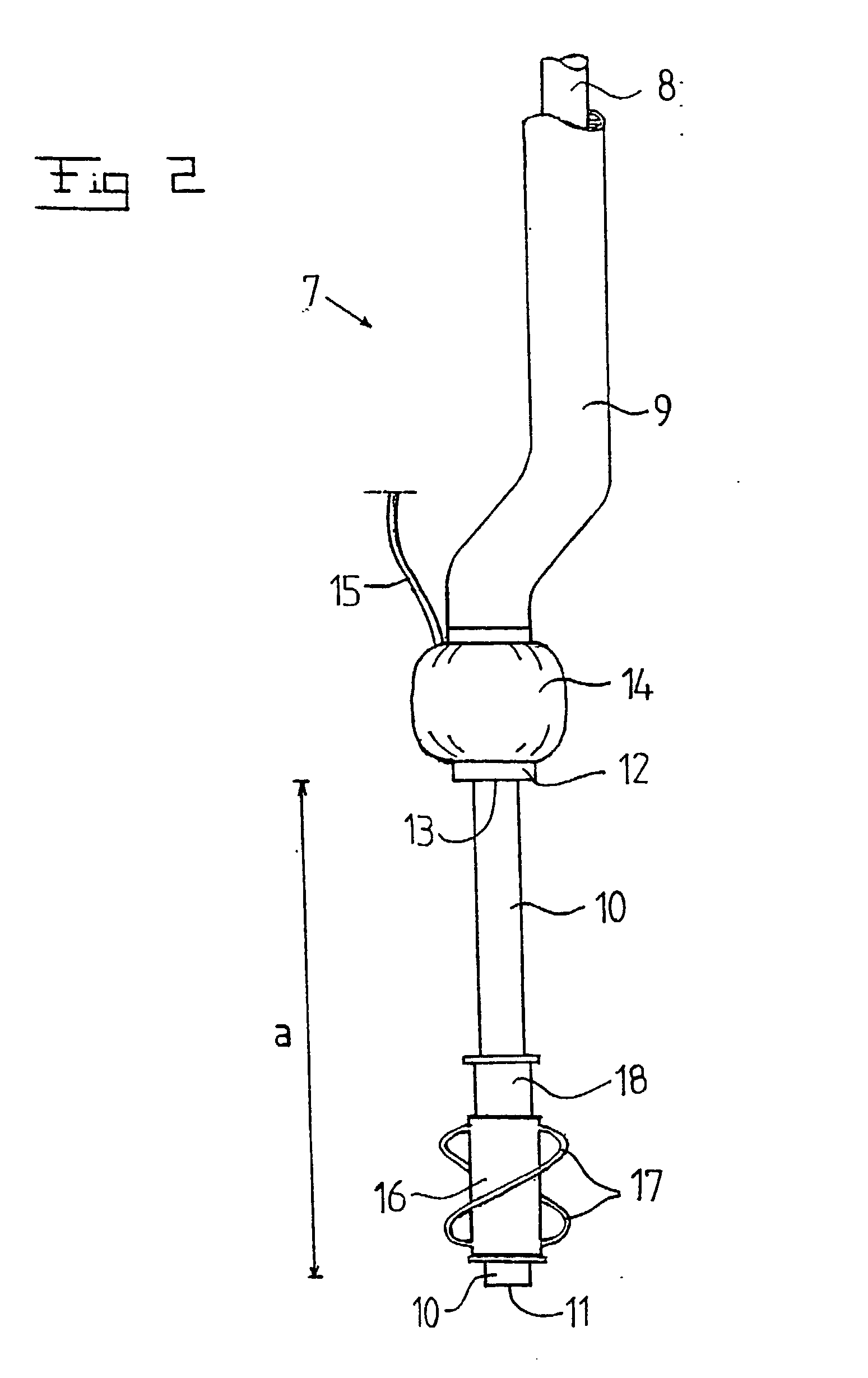 Device for collecting liquid from exhalation gas from a patient