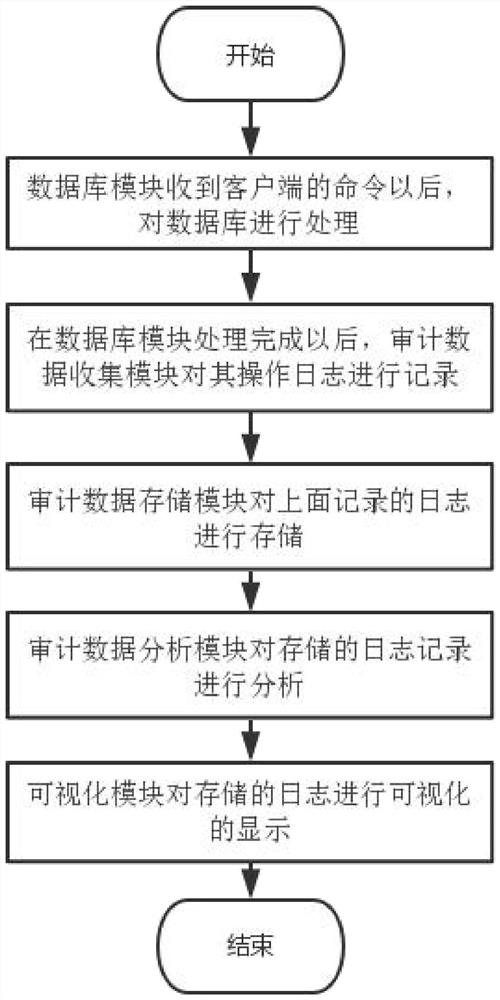 Database security audit system, method and server