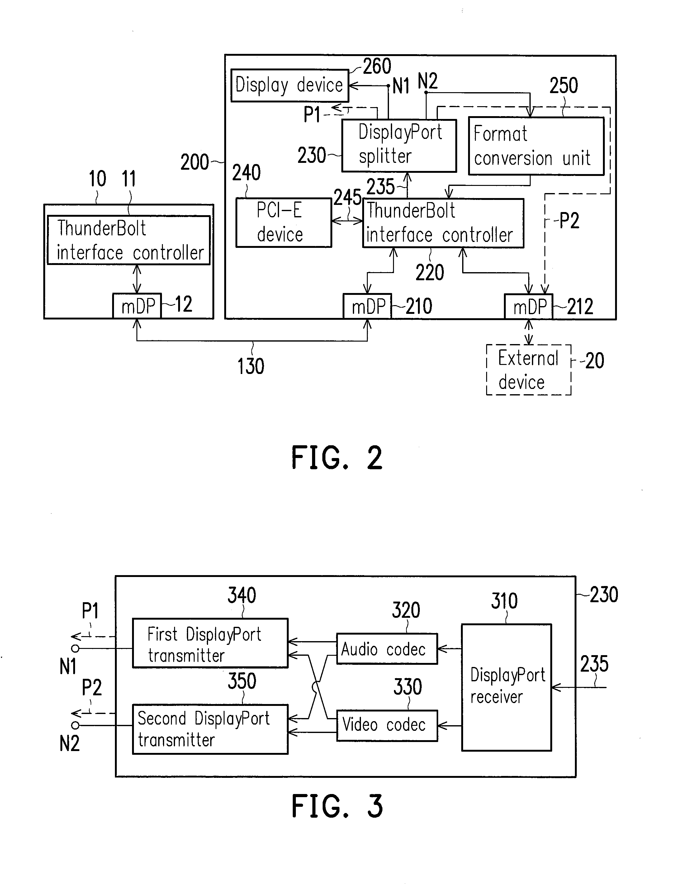 Electronic device with thunderbolt interface, connecting method thereof, and docking apparatus
