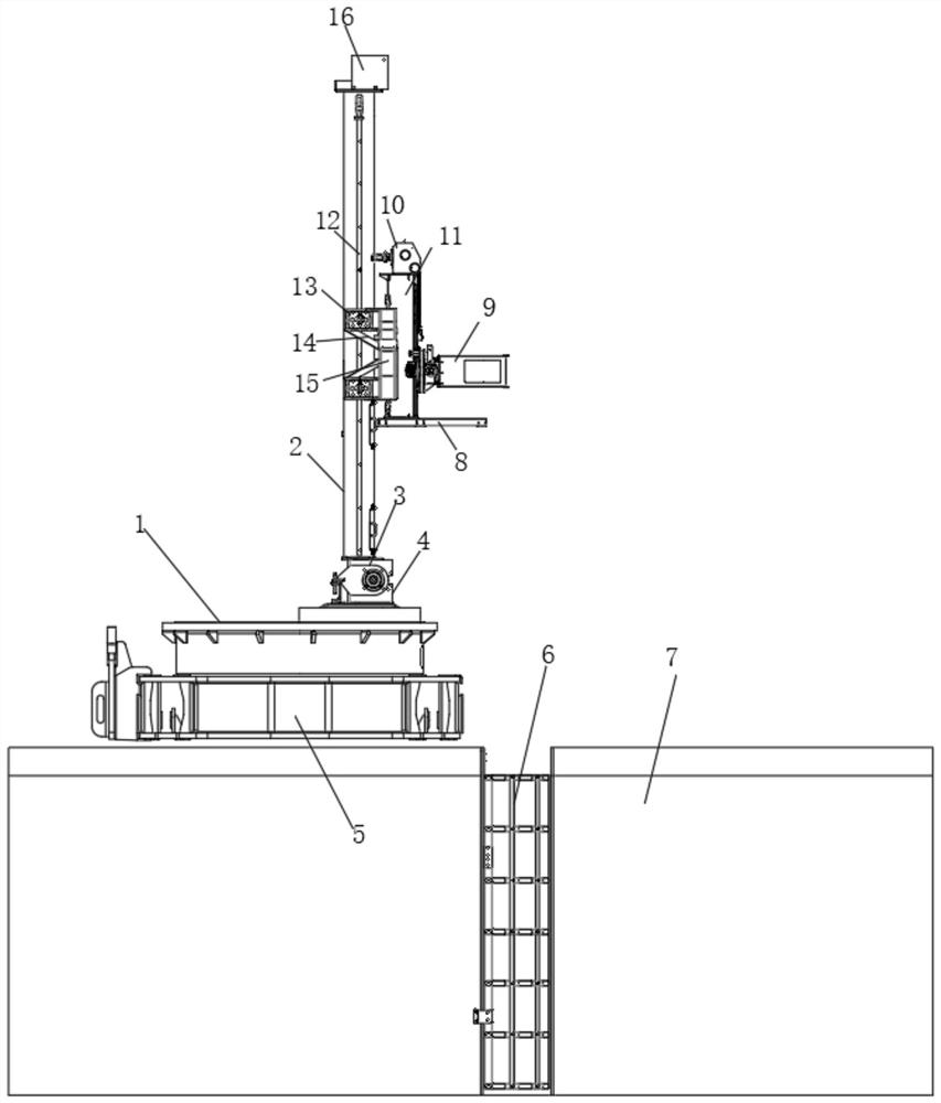 Dual-purpose pile driver for building pile foundation of constructional engineering