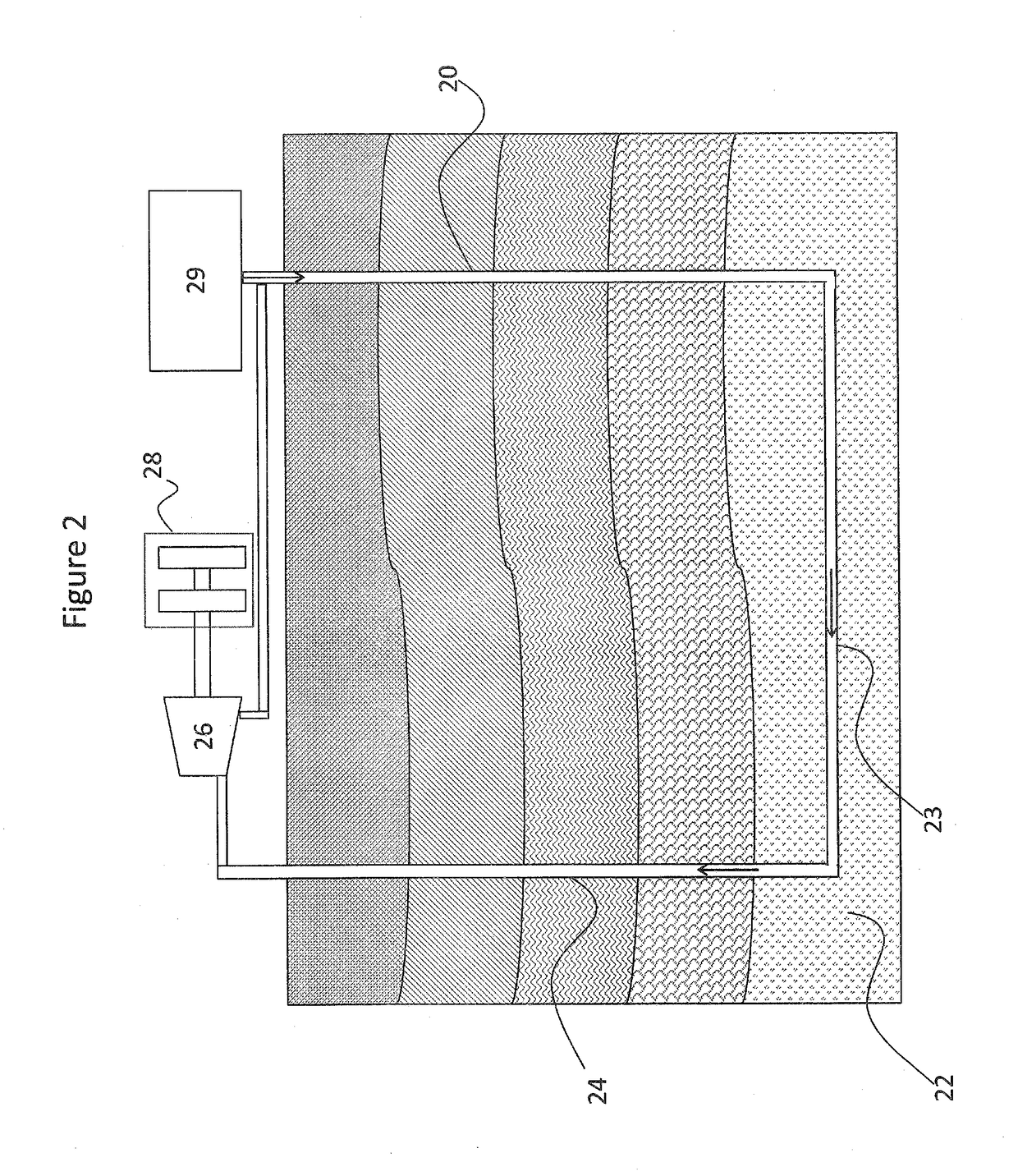 Geothermal heat recovery from high-temperature, low-permeability geologic formations for power generation using closed loop systems