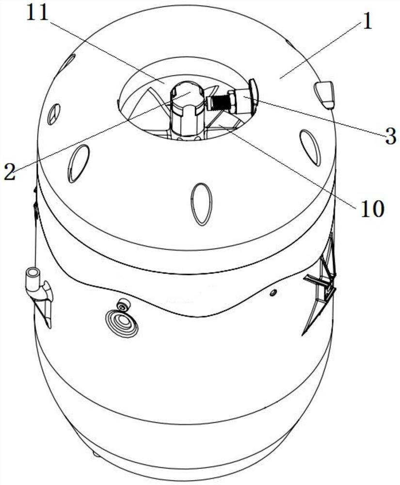 Micro turbojet engine speed measurement device based on 3D printing