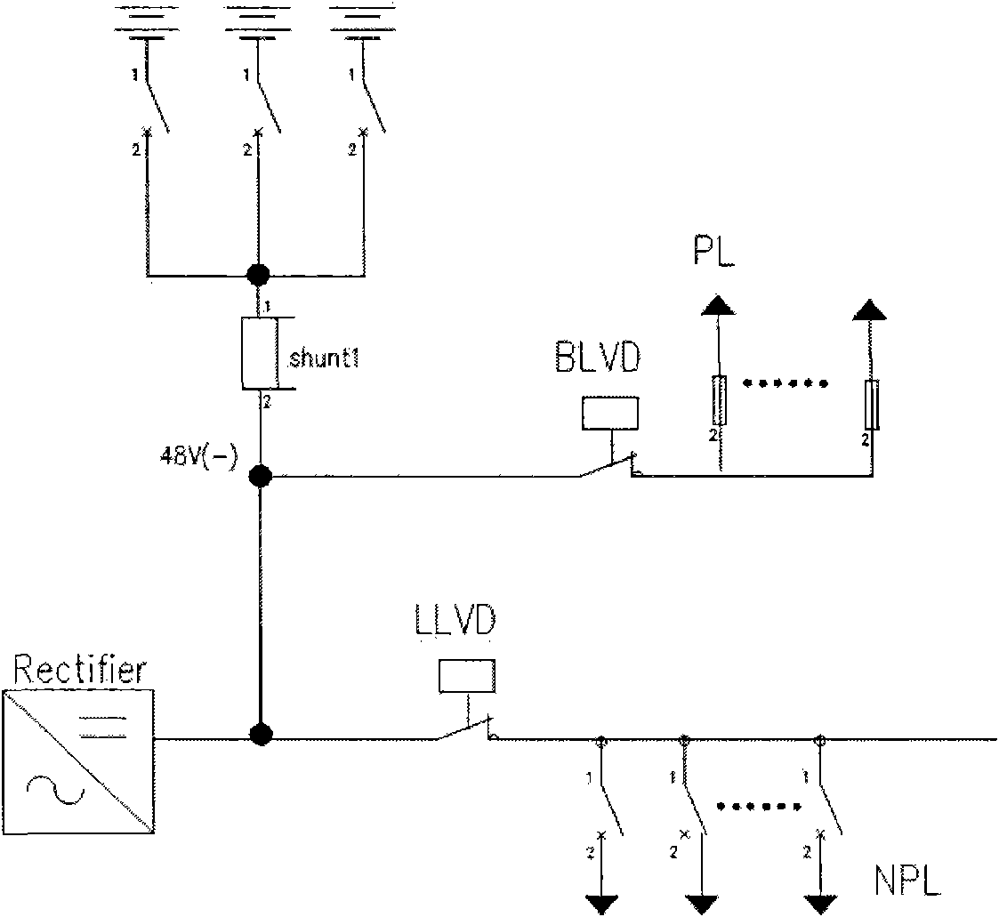 Communication power supply circuit