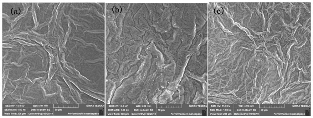 Polyurethane cross-linked reduced graphene oxide composite conductive film and its preparation method and application