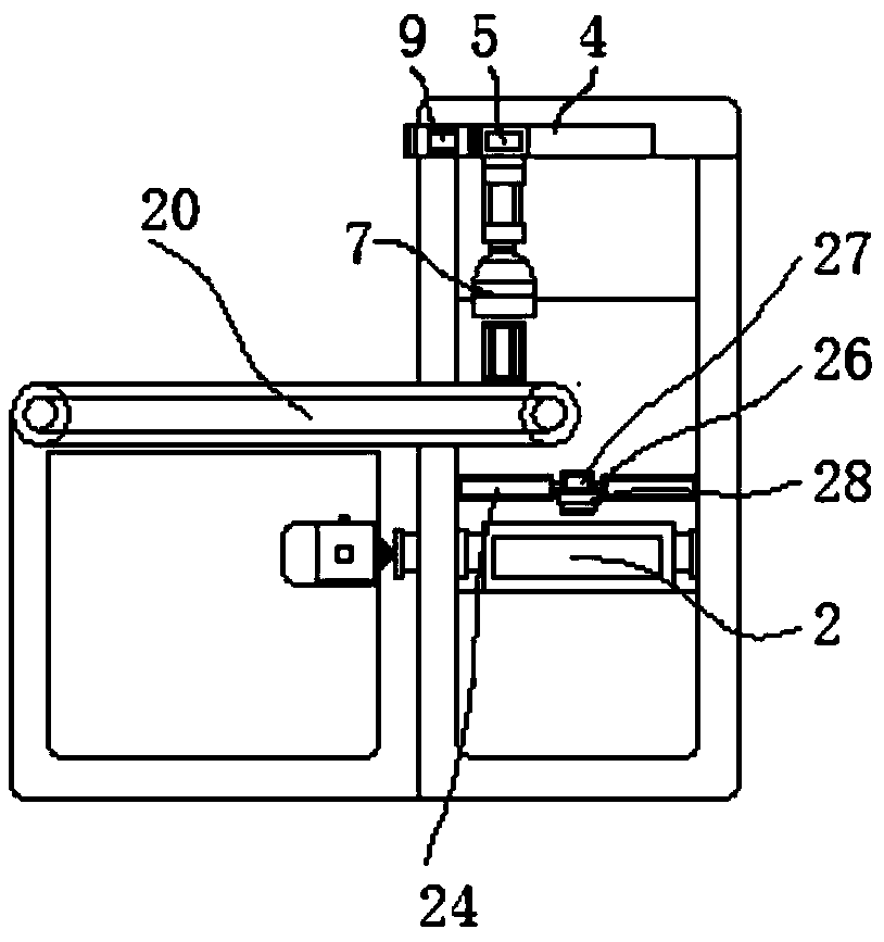 Boxing machine with delivery function and facilitating to adjust height