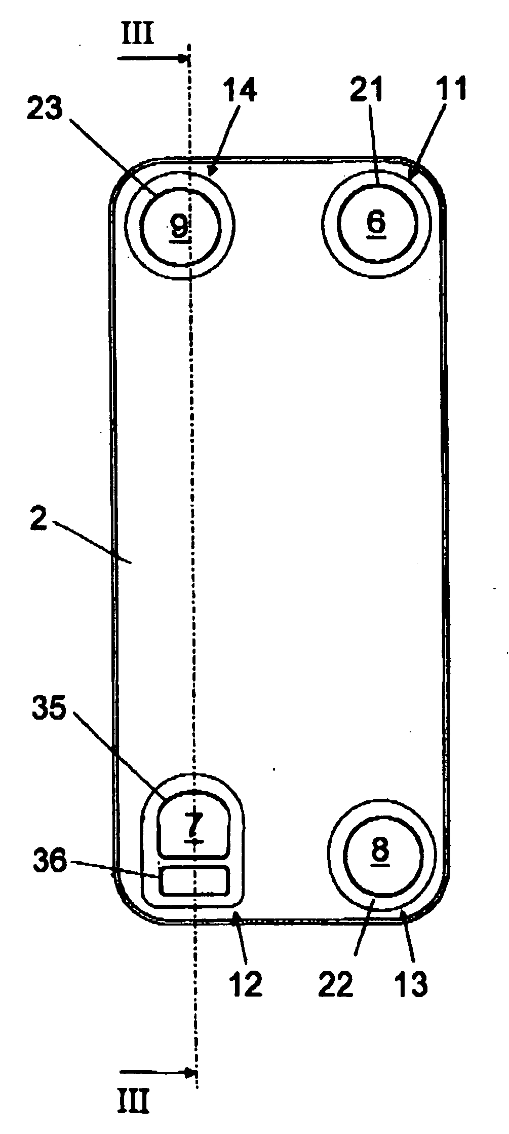 Plate heat exchanger device and a heat exchanger plate