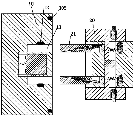Novel power supply on-off insertion device