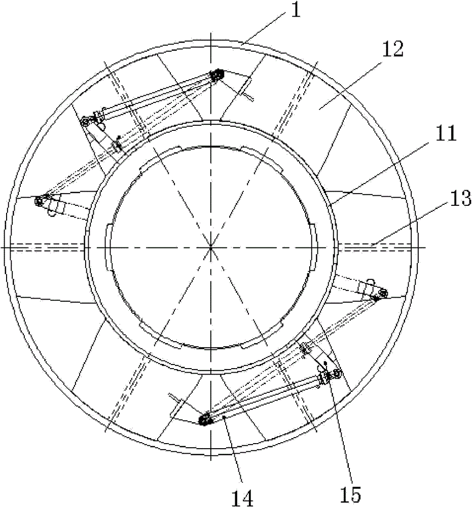 Continuous stepping hydraulic lifting device and method