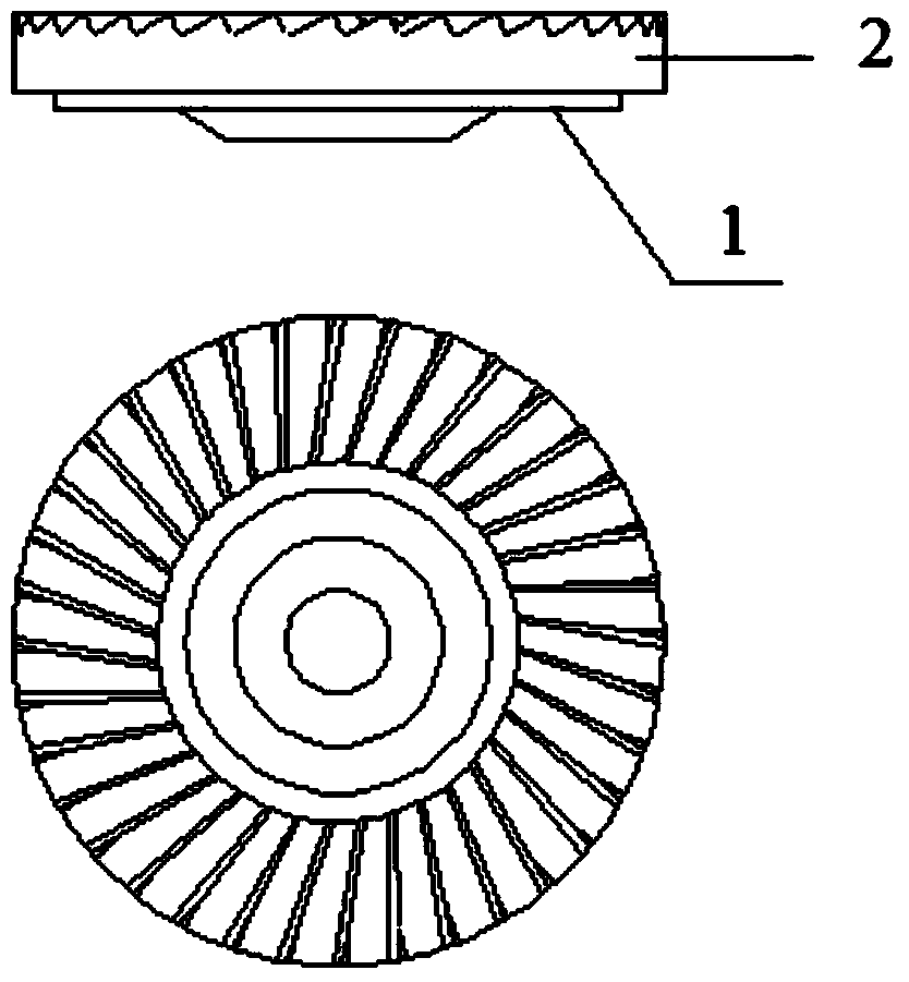Grinding wheel containing grinding materials and thermal expansion resin hollow microspheres