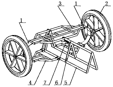 Movable vehicle chassis, chassis assembly and vehicle