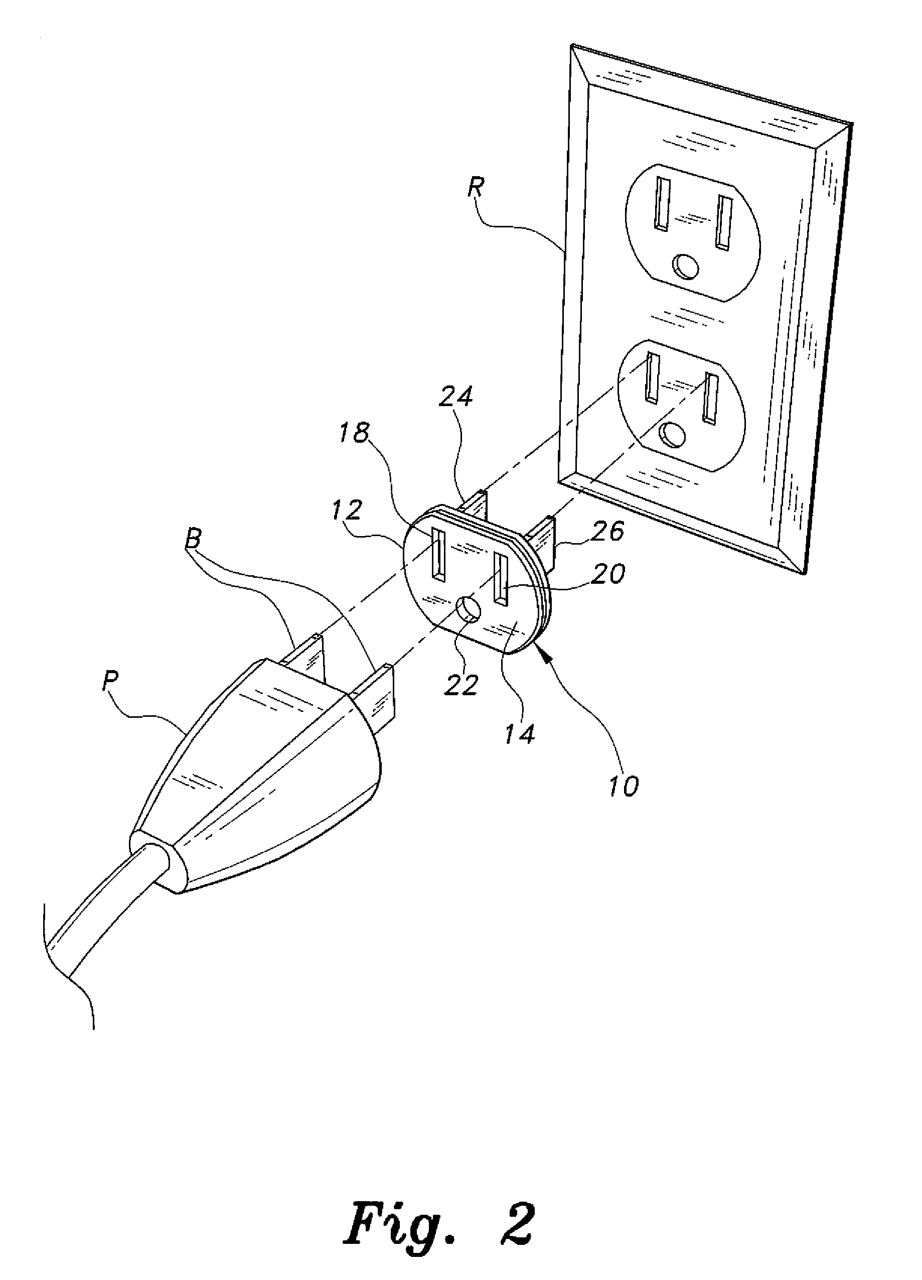 Electrical outlet safety device