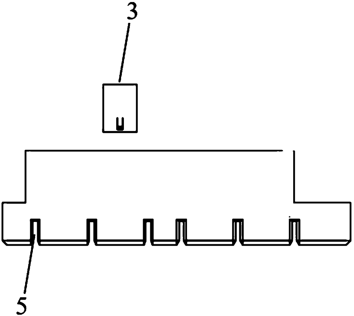 A[beta]1-42 detection reagent strip and application of same