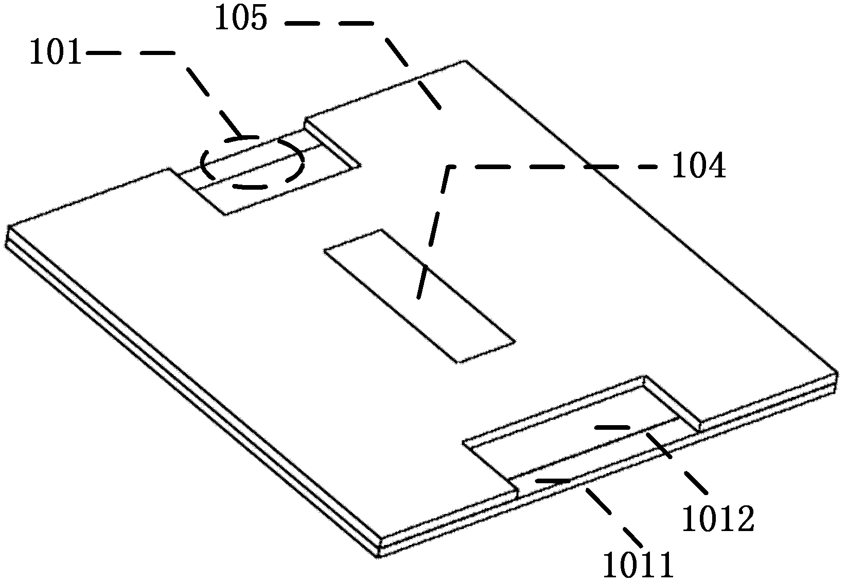 Light-emitting diode (LED) light source encapsulating structure special for automobile headlamp