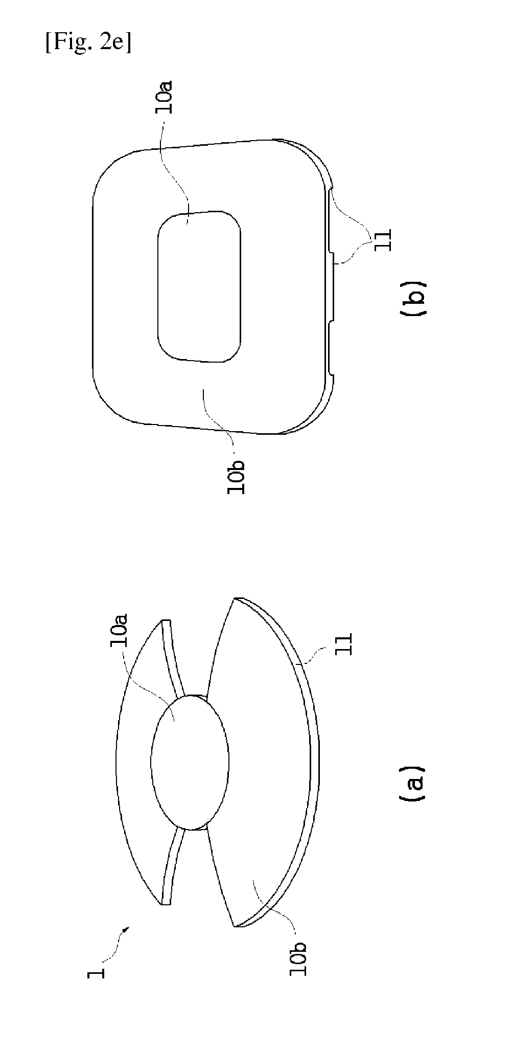 Piezoelectric element for power generation and power generation device using same
