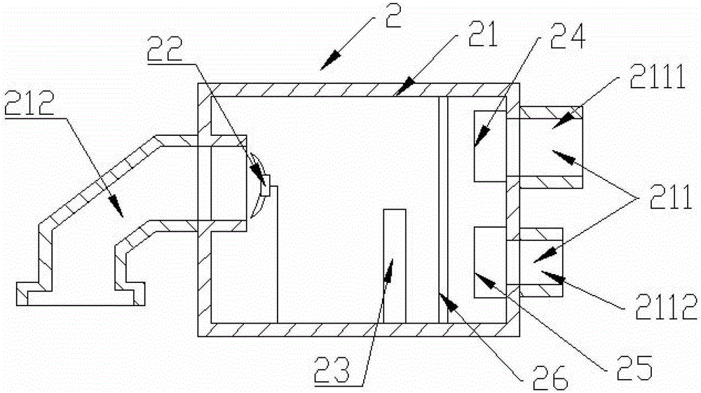 Electric vehicle air-cooled power battery thermal management device and control system