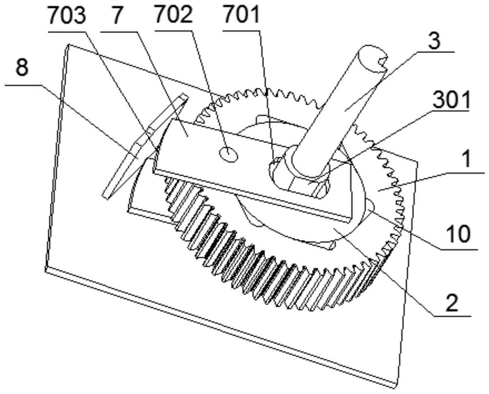 Clutch structure of electric operating mechanism for circuit breaker