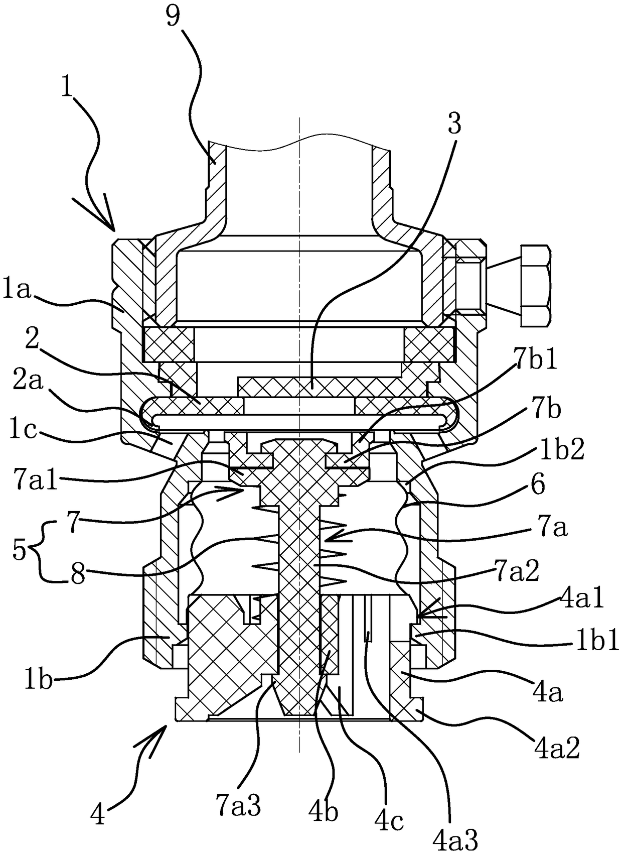 Automatic drainage joint