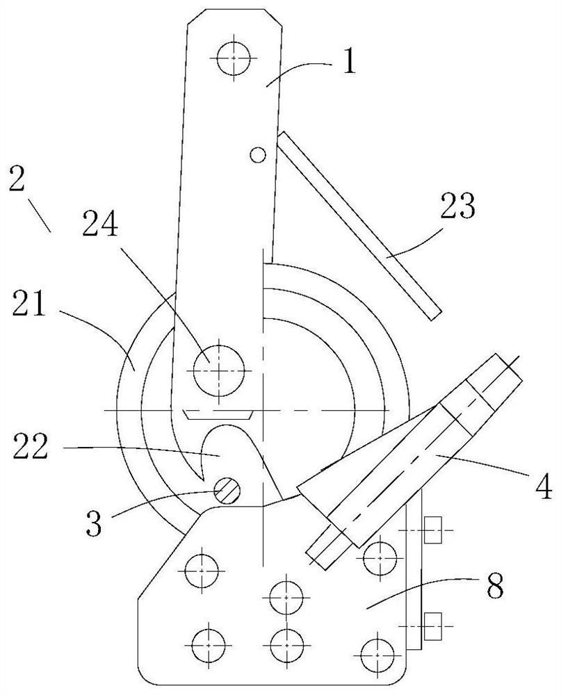 Paying-off operation method without high-altitude operation