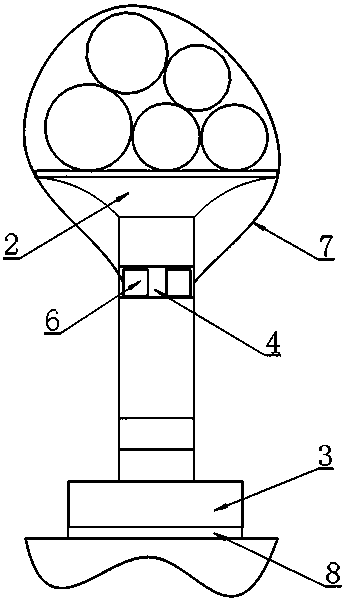 Novel efficient wire bunching device used in computer case