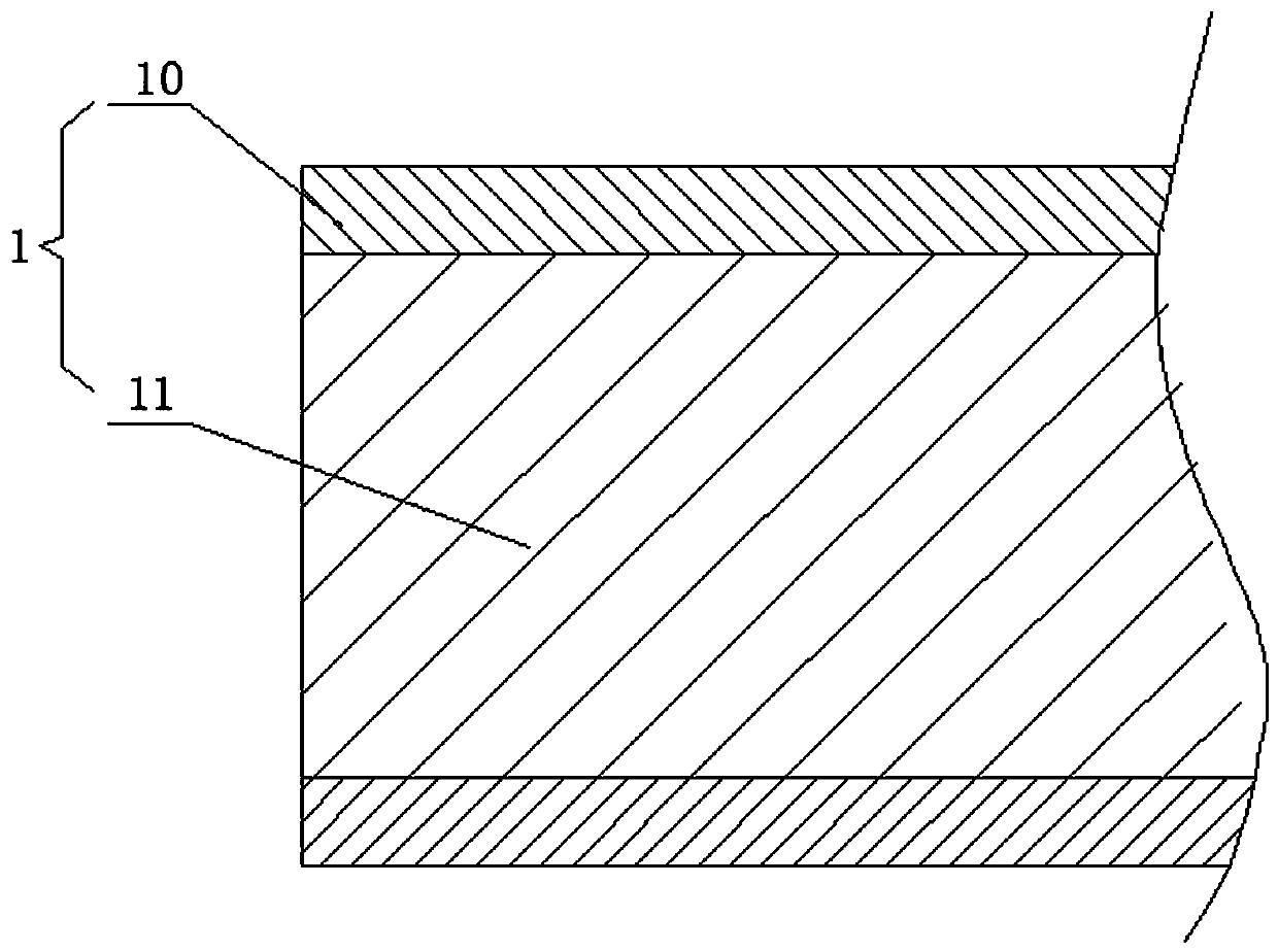 Composite beam and composite beam and column joint connecting device