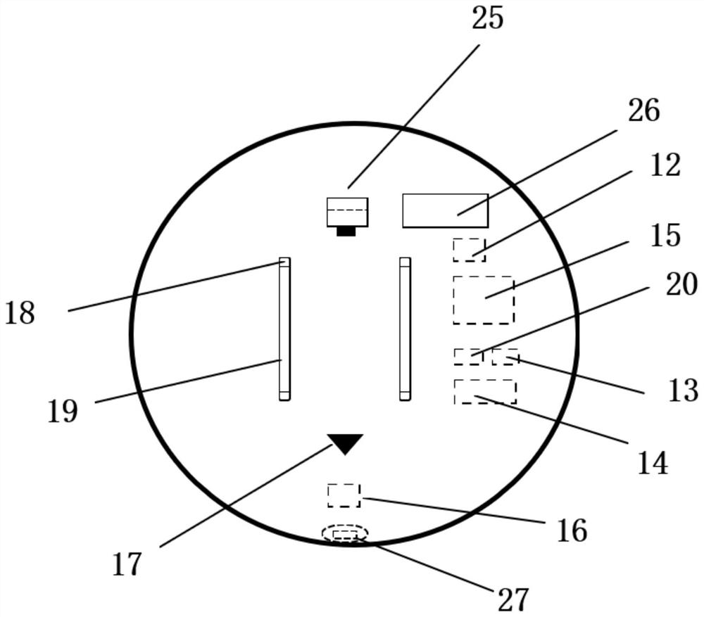 Indoor drone fire inspection method and system based on radio positioning