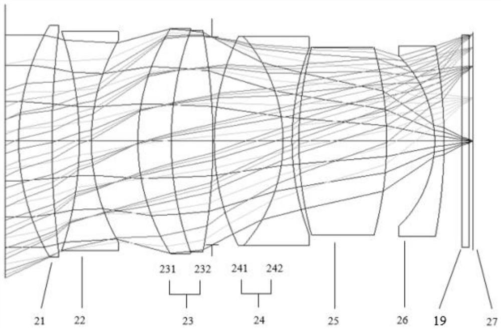 High-performance airborne head-mounted low-light night vision optical system