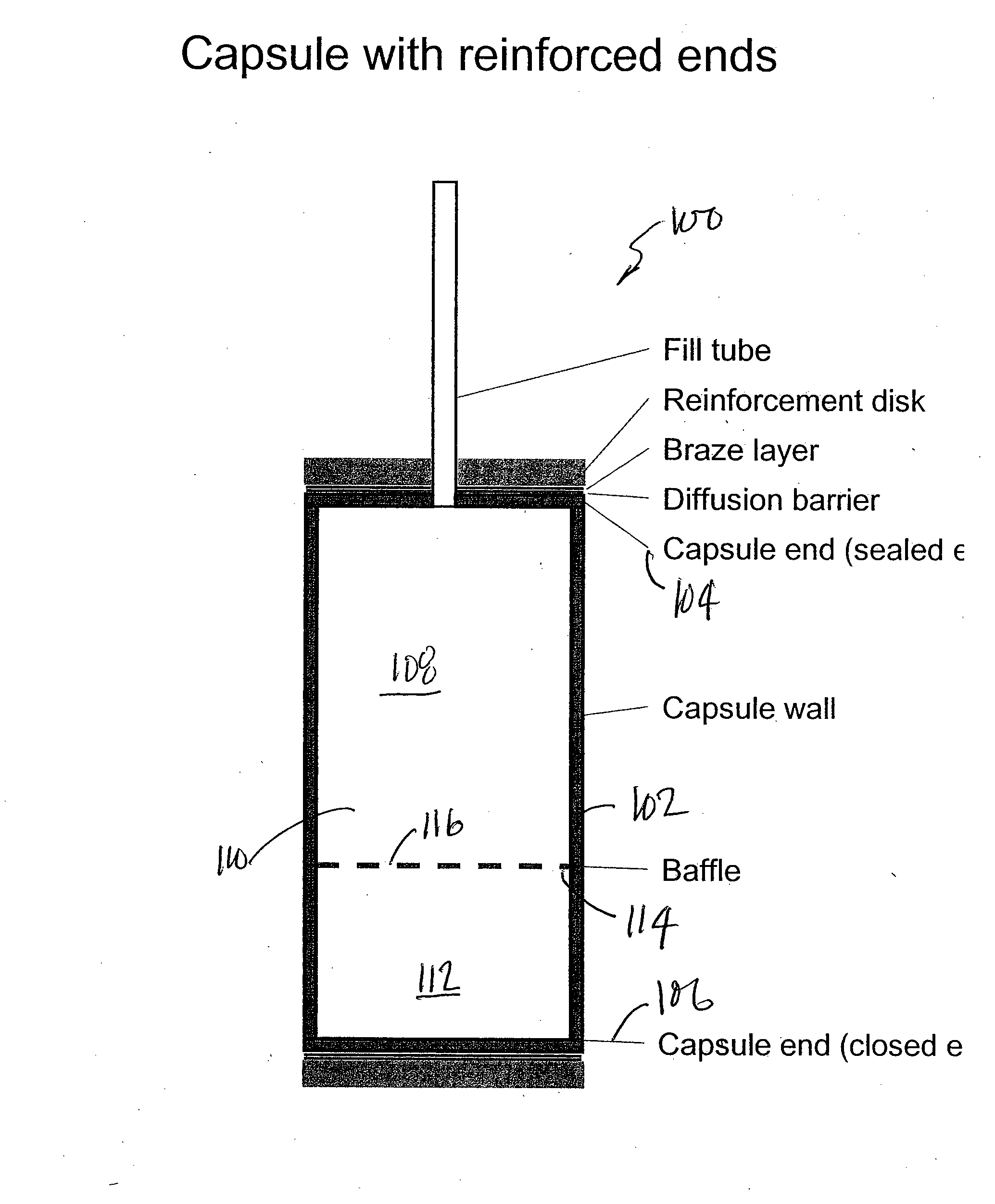 Capsule for high pressure processing and method of use for supercritical fluids