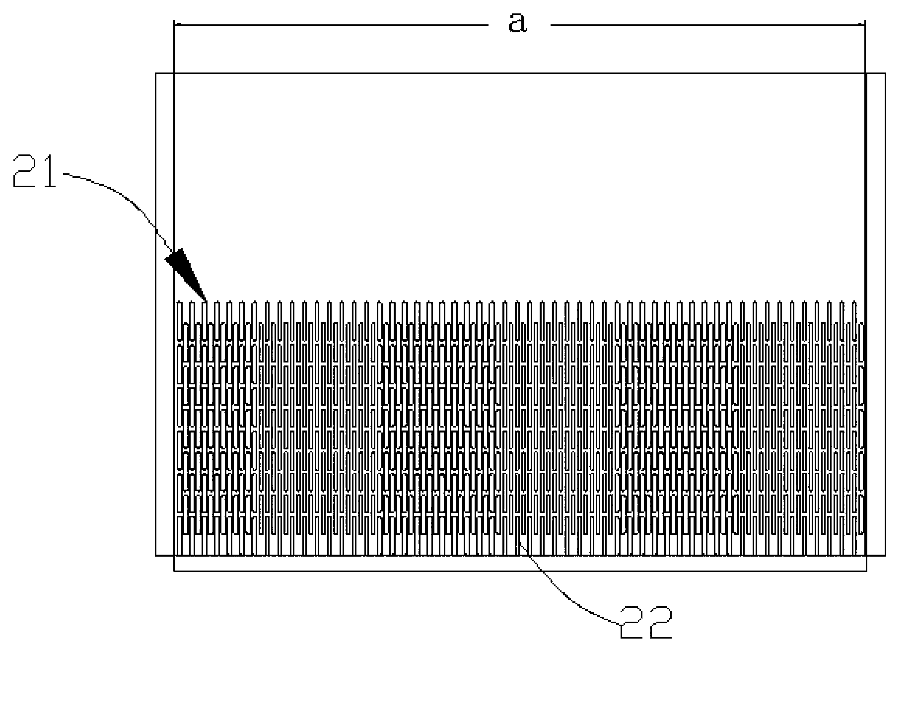 Wind guide structure of generating unit