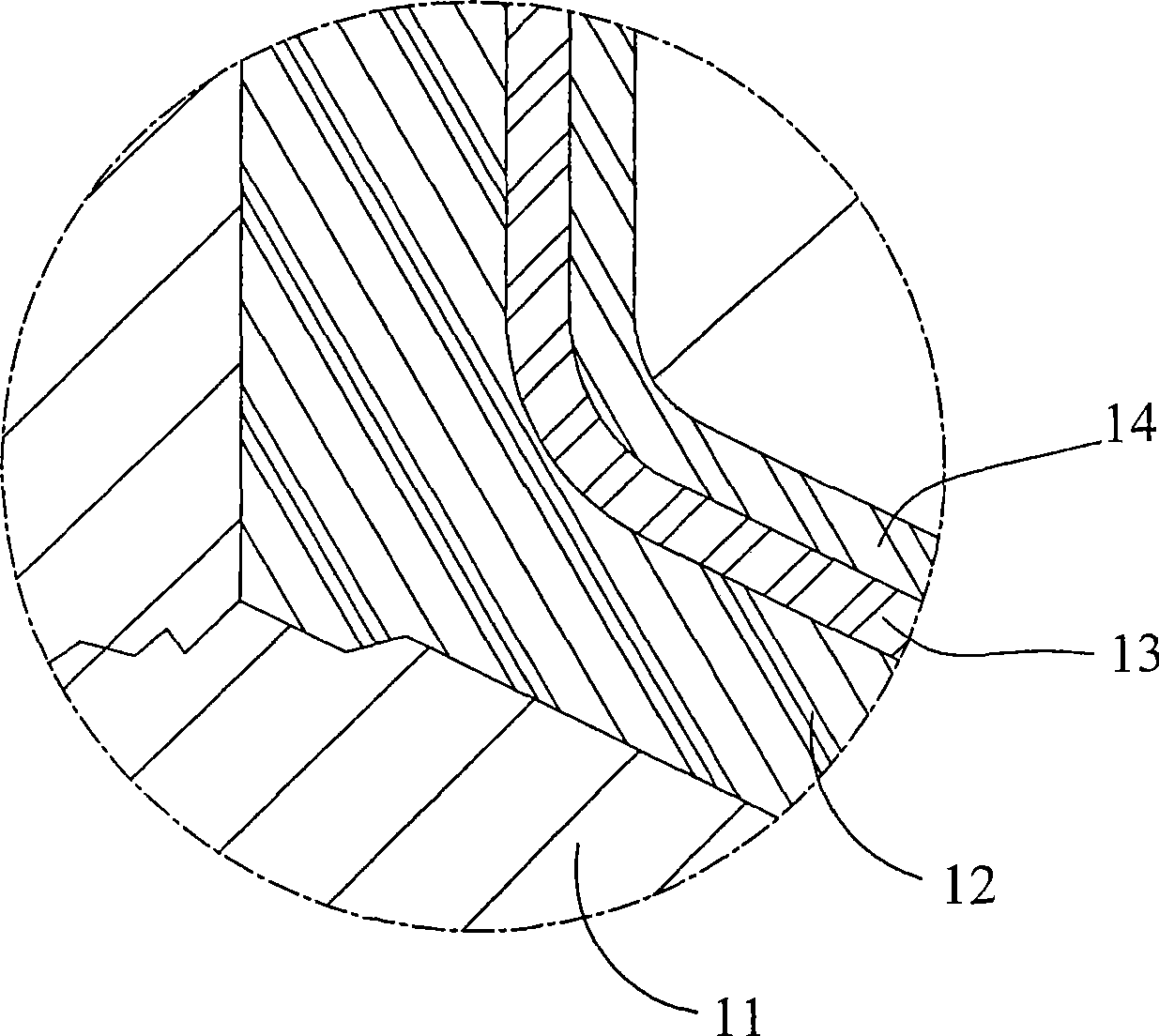 Method for processing electromagnetic wave isolation function of plastic material surface