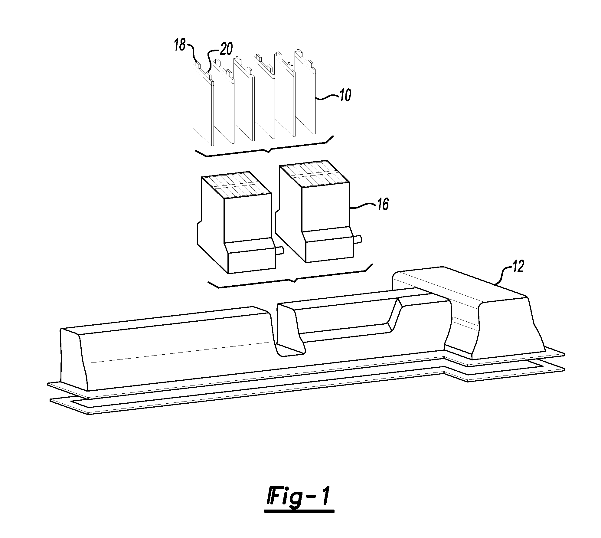 Secondary battery thermal management device and system