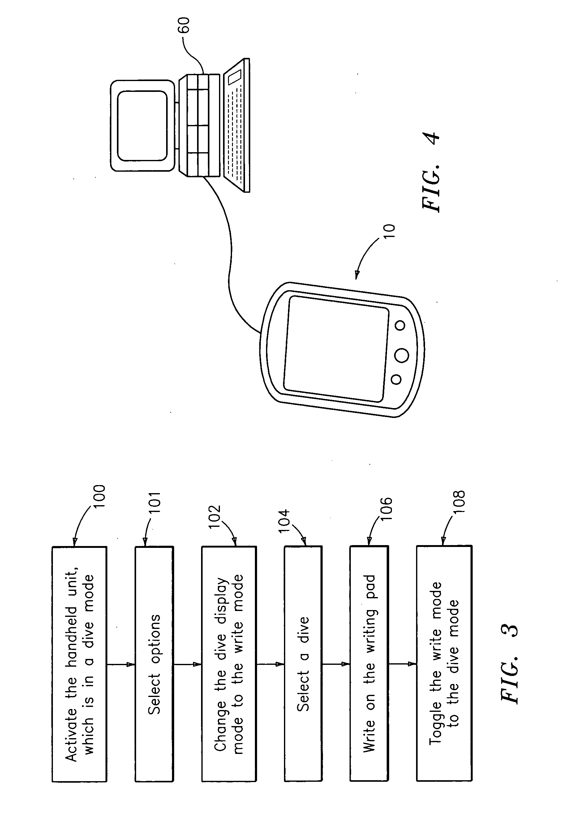 Apparatus and method for capturing site data while scuba diving