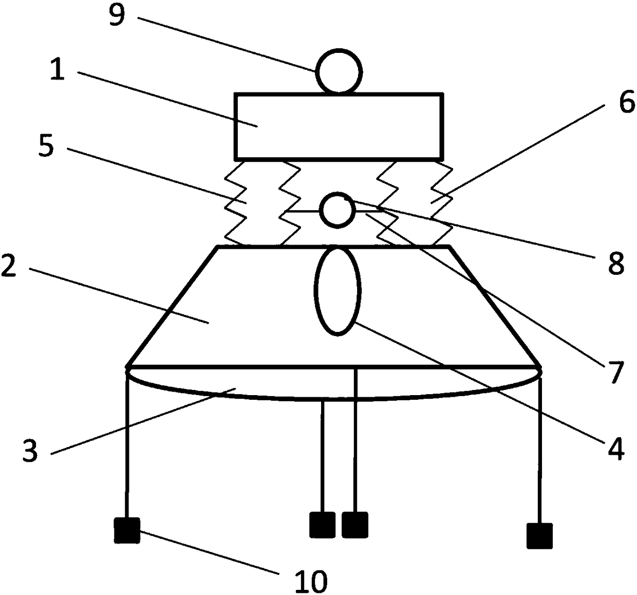 A municipal lighting led street light with touch sensor