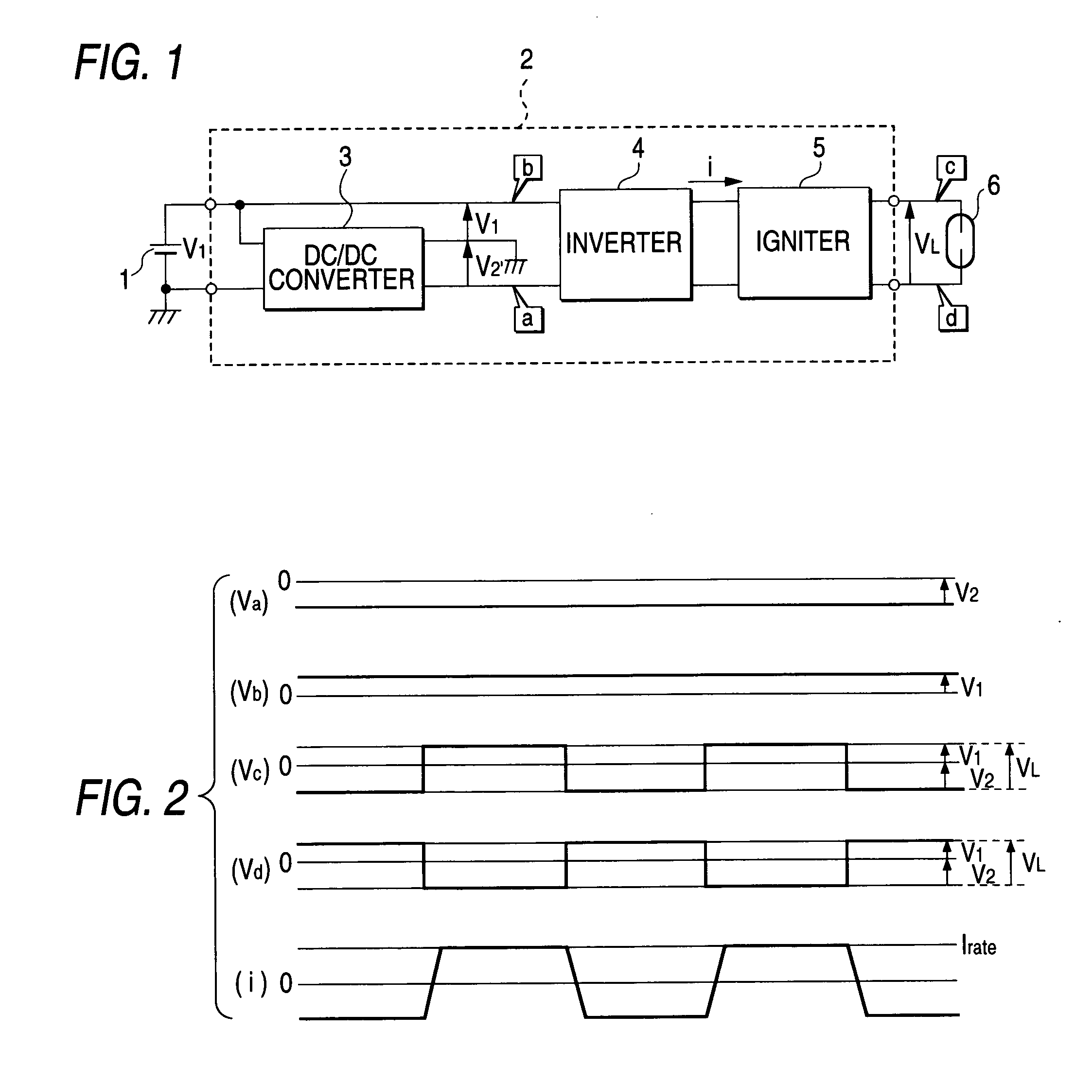 Discharge lamp lighting device