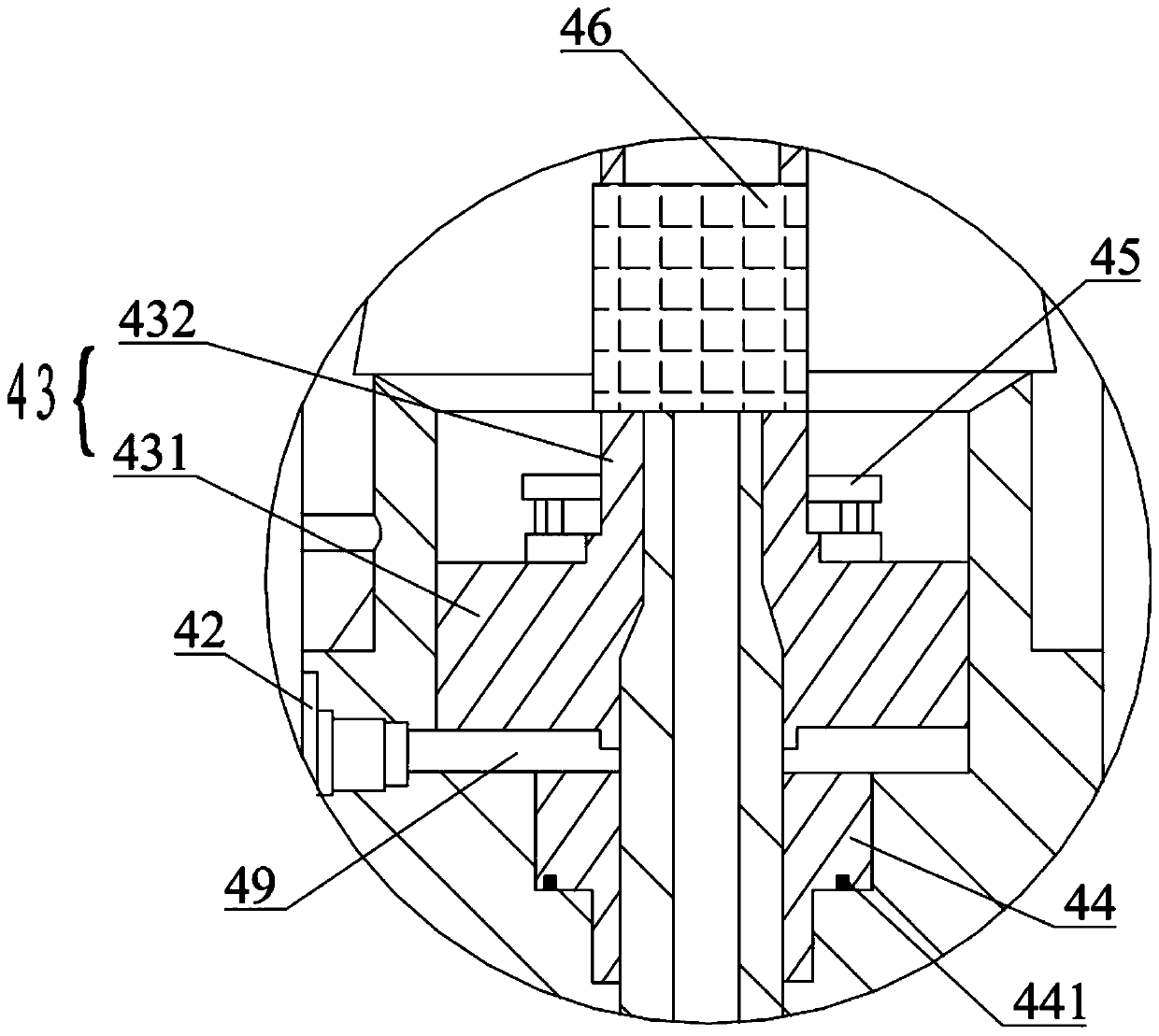 A model launching device and its application