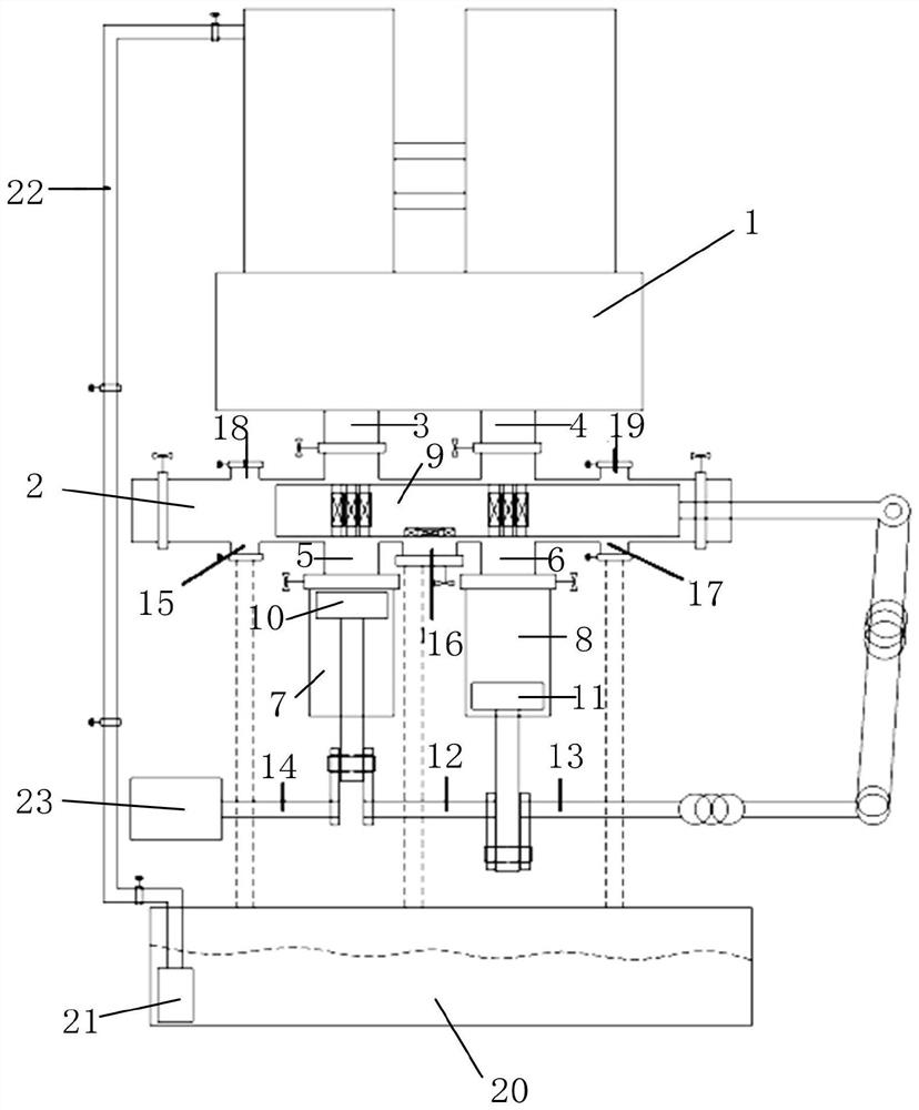 Free gravitation power generation system, control method and application