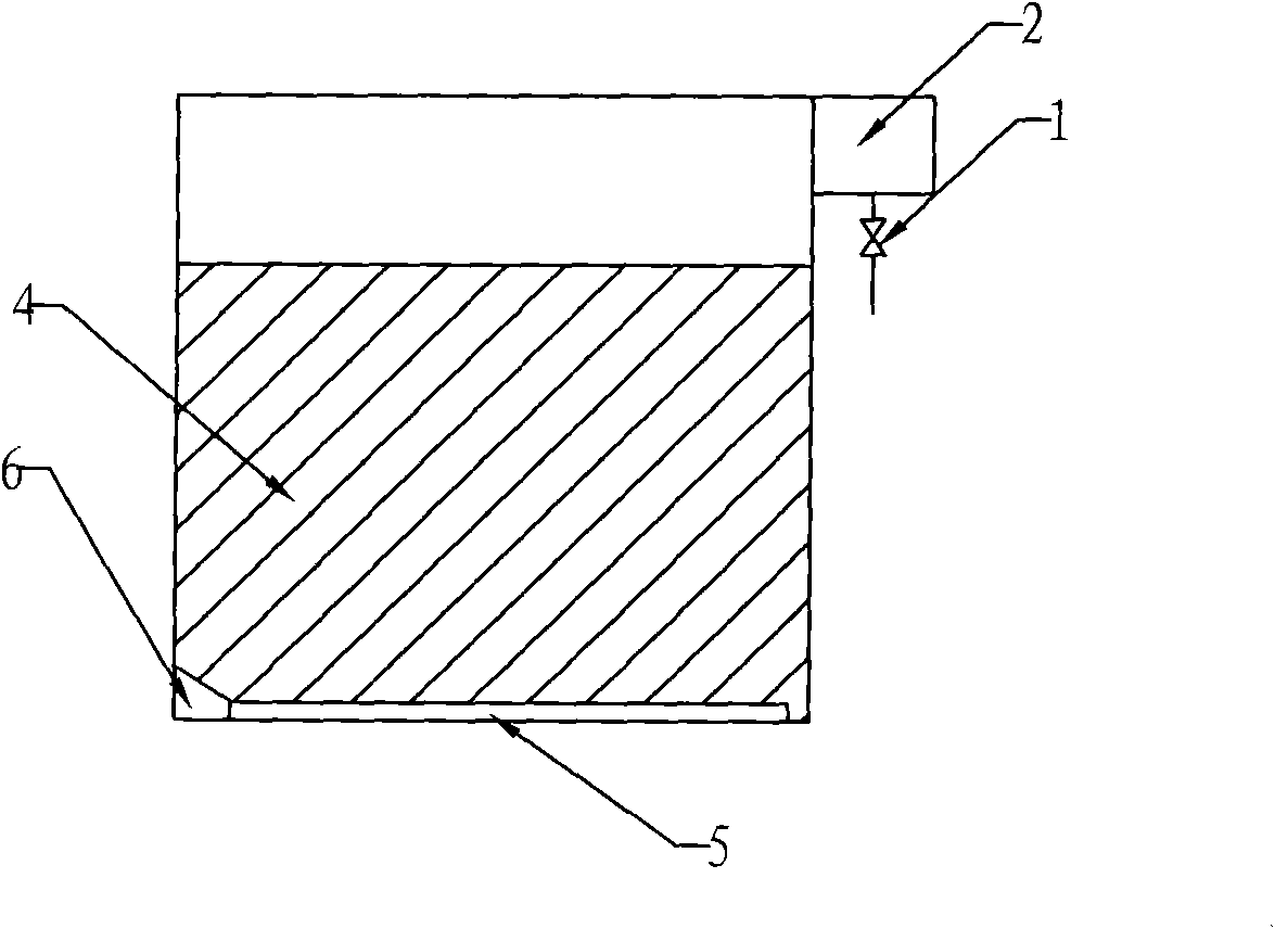 Integrated slow sand filtration water supply device