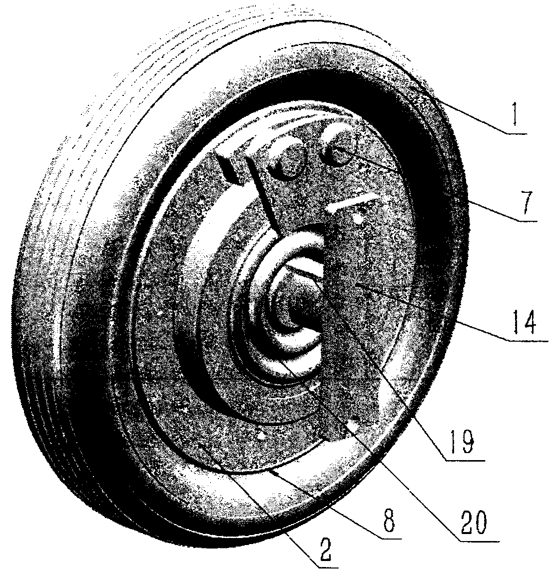 Integrated wheel system