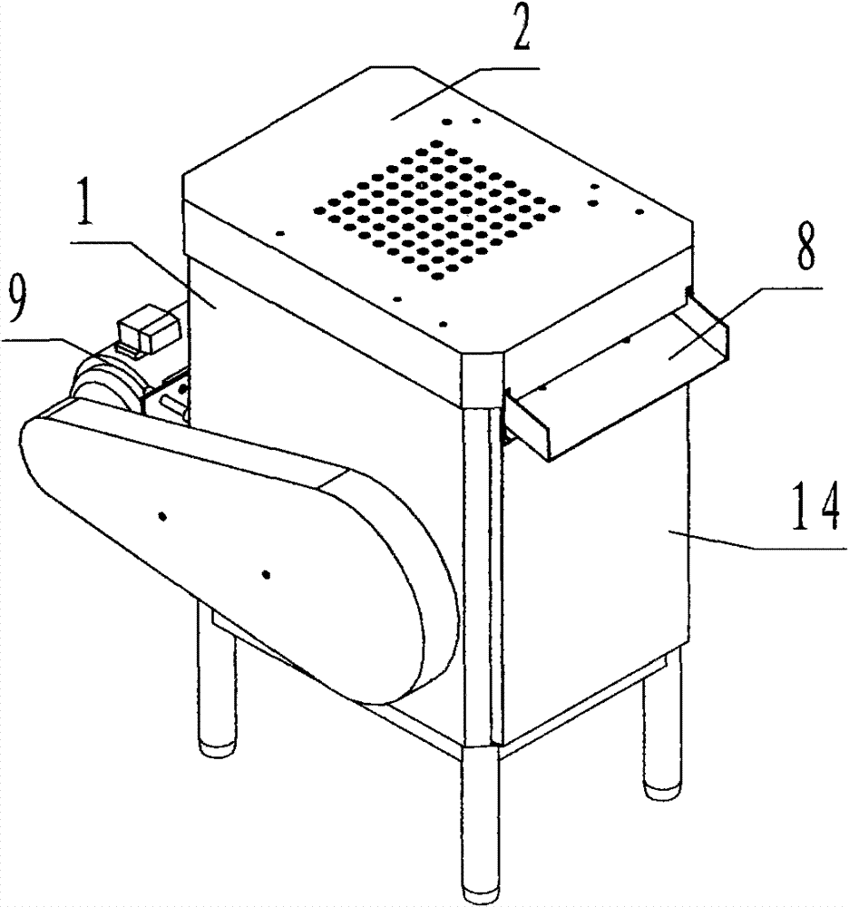 Once reciprocating reverse jacking type capsule de-molding machine