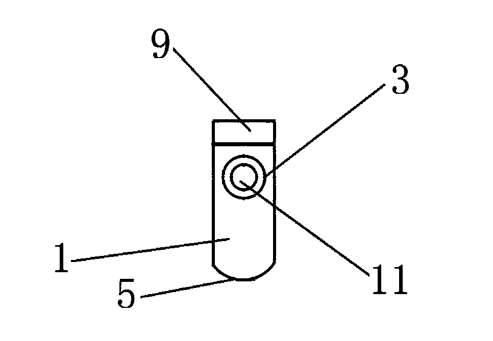 Rotating shaft bracket of viscosity meter