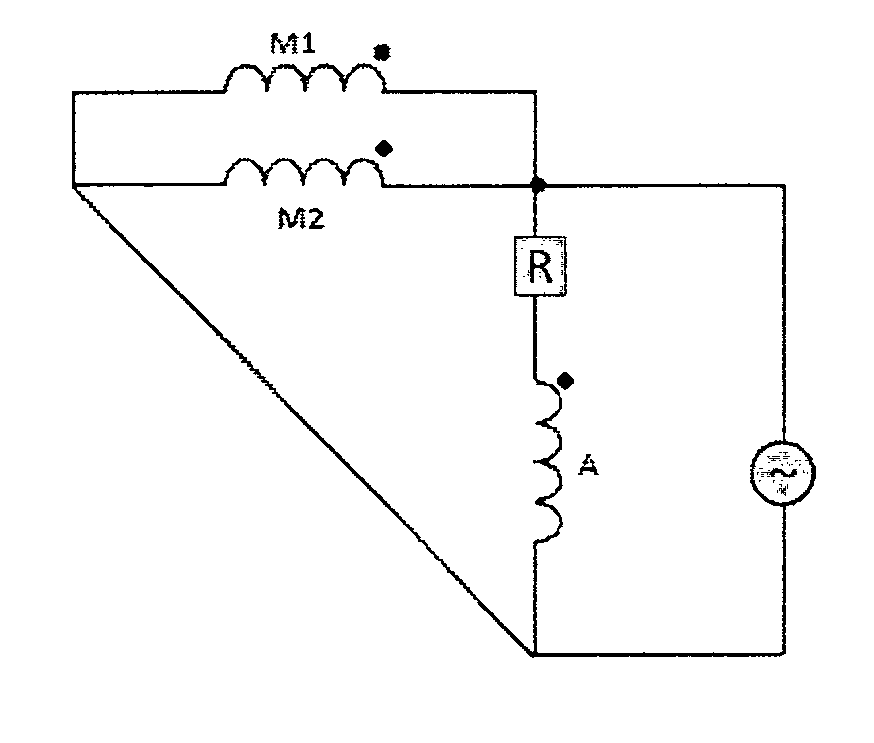 Winding switching circuit and thermal protection for dual voltage hermetic induction motor of hermetic cooling compressor