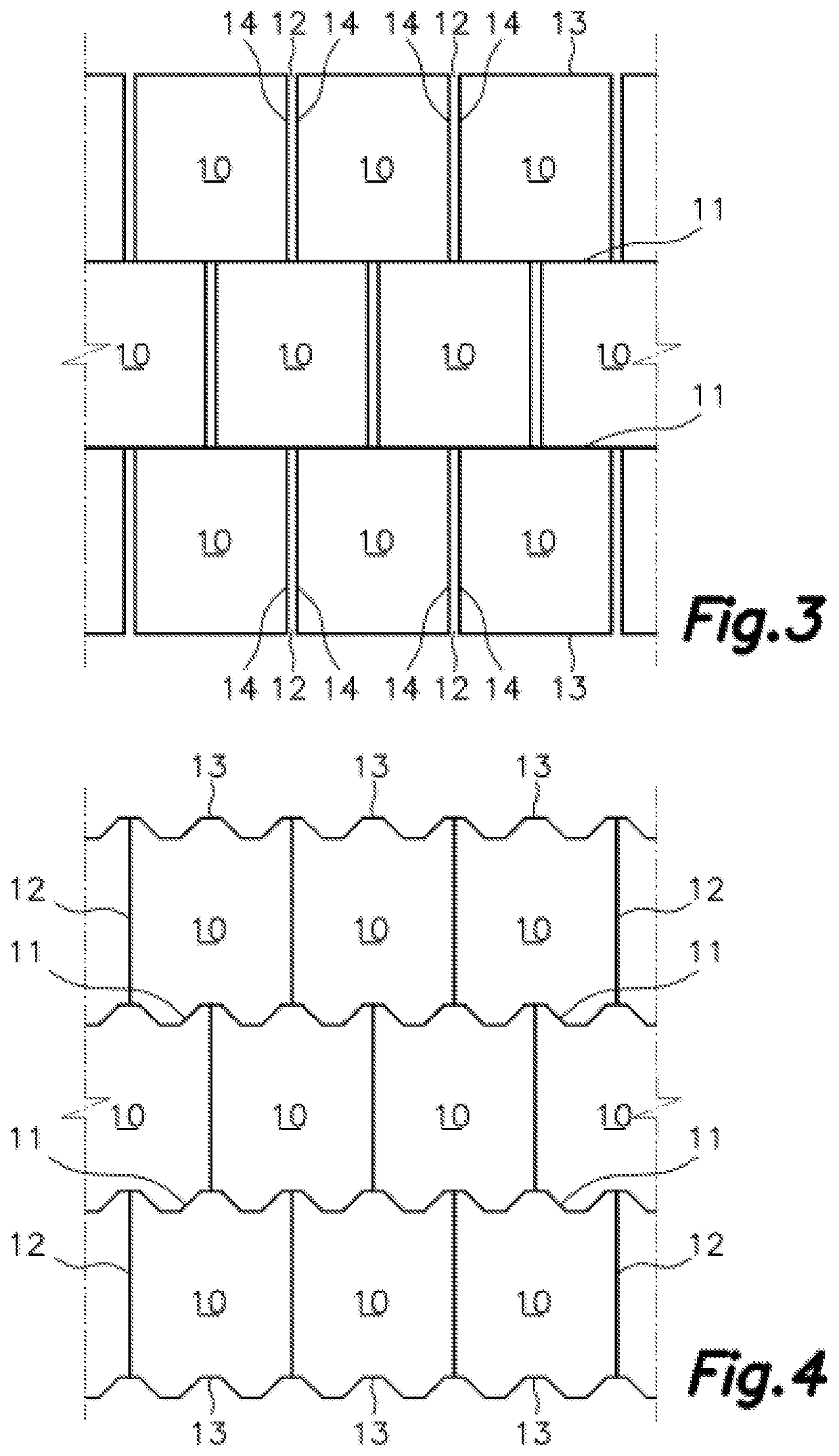 Support structure for wind-driven power generators