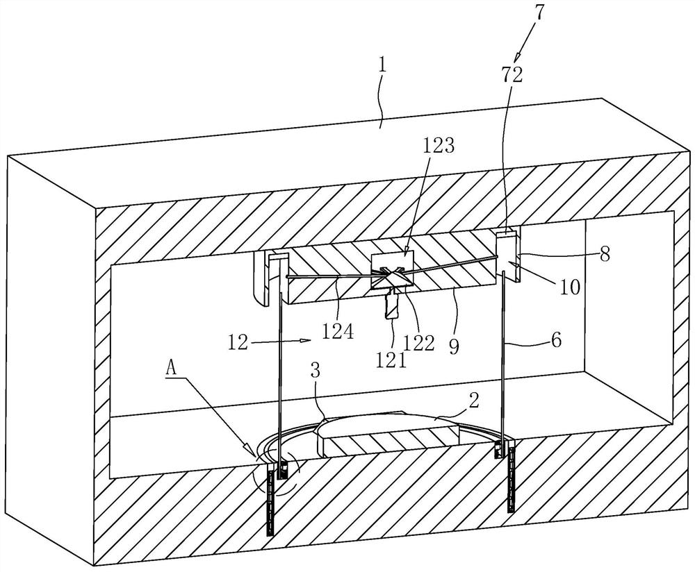 A waterproof structure and construction method for a basement of a house building