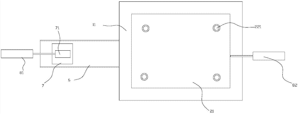 Punching machine die capable of carrying out location automatically