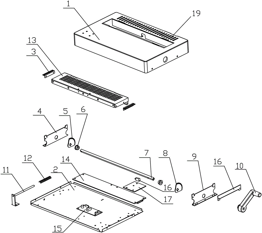 A hot melt adhesive machine