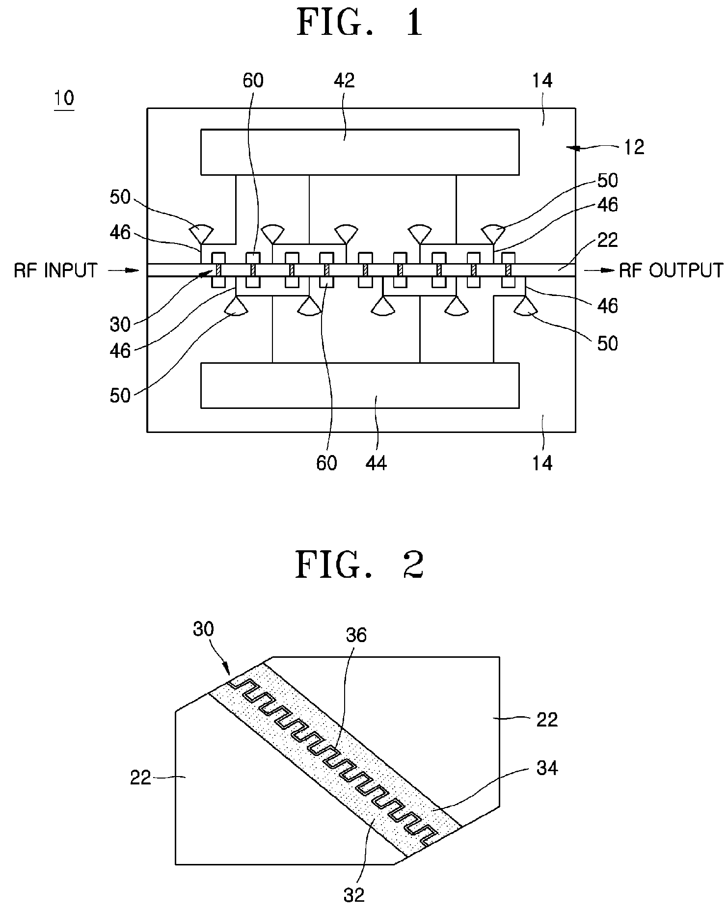 Phase shifter with photonic band gap structure using ferroelectric thin film