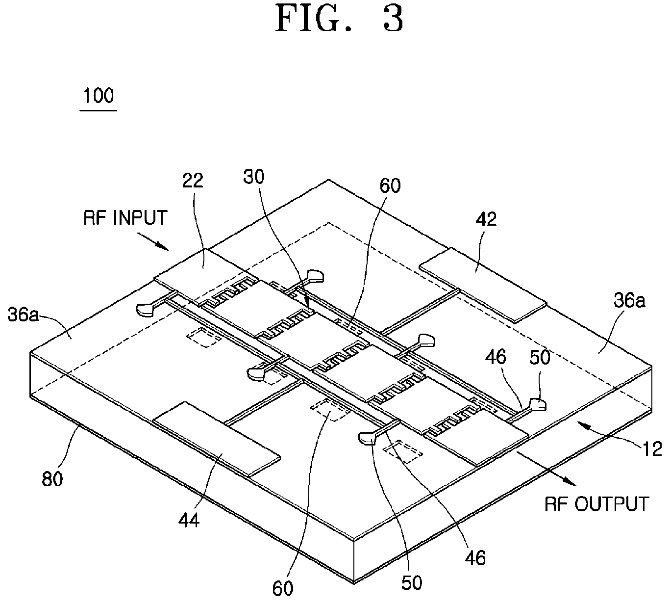 Phase shifter with photonic band gap structure using ferroelectric thin film