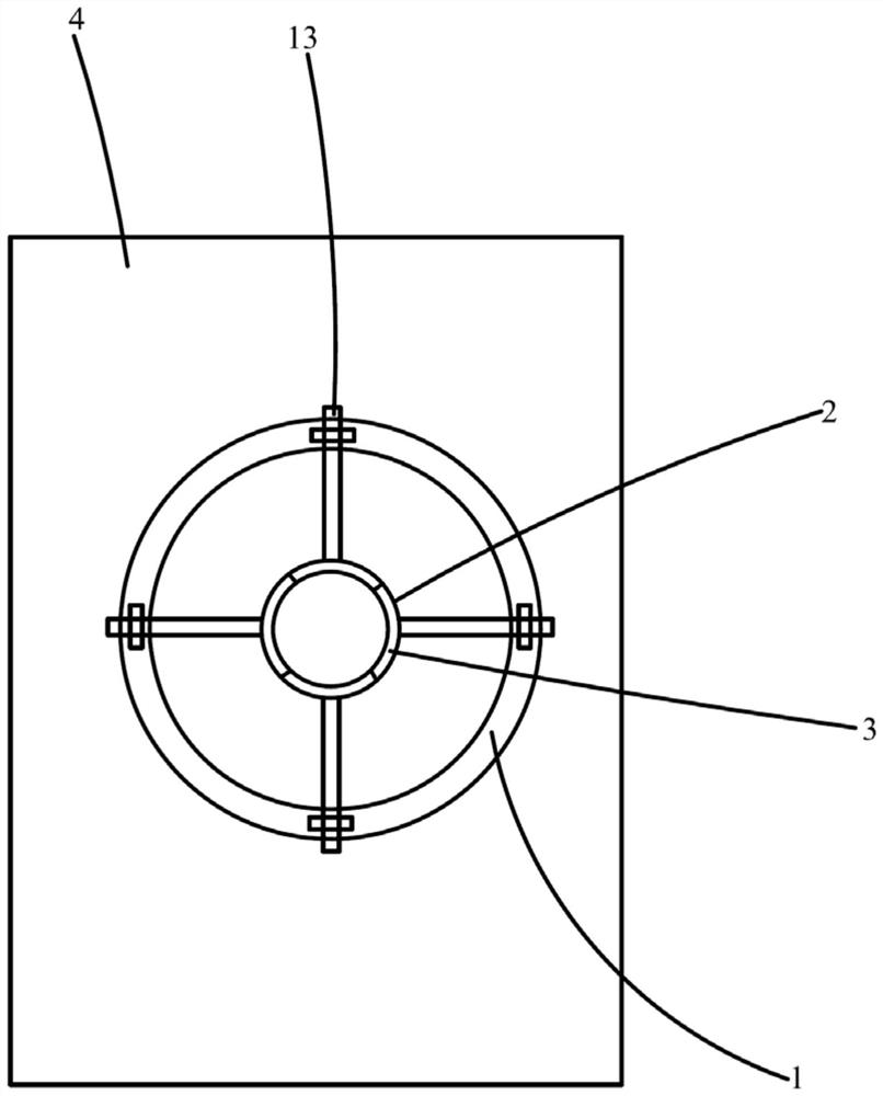 Straightener of multi-angle straightening device for dust collector pipe fitting machining