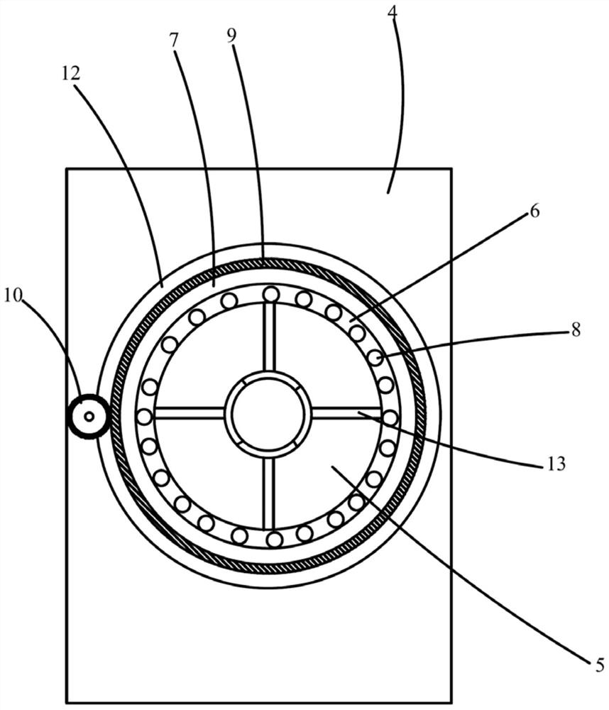 Straightener of multi-angle straightening device for dust collector pipe fitting machining