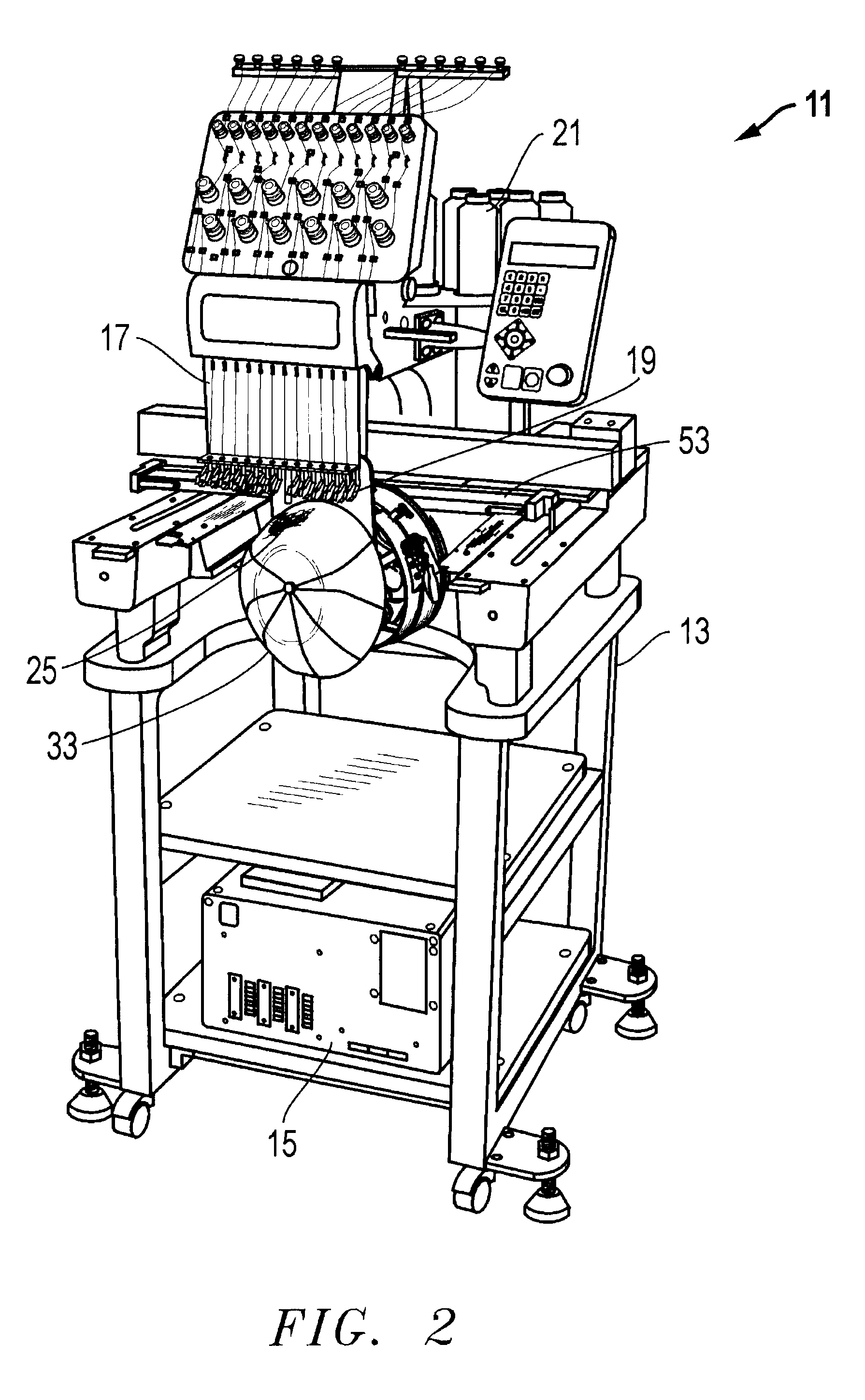 Apparatus, system, and method for adapting a cap frame sash to be quickly mounted to and dismounted from a tubular frame sash on an automatic embroidery machine
